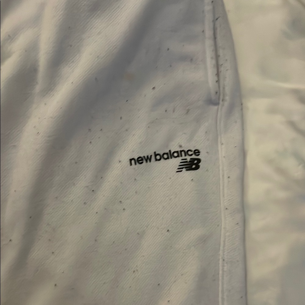 New Balance White Joggers